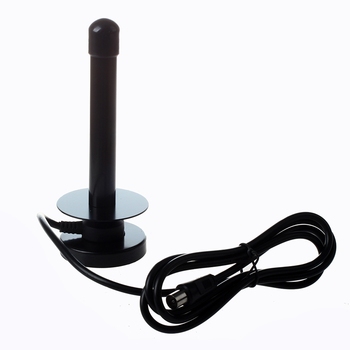 Black 25 DBI DVB-T TV HDTV Digital Antenna with Male Connector